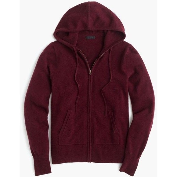 J. Crew Sweaters - NWT J.Crew Collection Italian Cashmere Hoodie